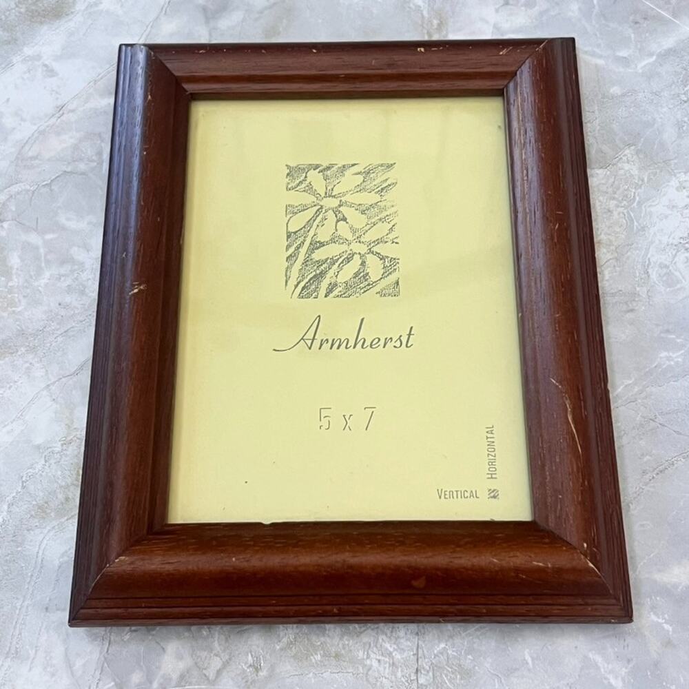 Armherst Wood Photo Frame Fits 5" x 7" Photos